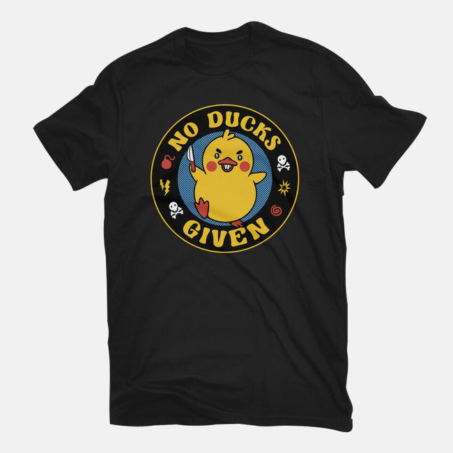 No Ducks Given Here-Mens-Basic-Tee-tobefonseca