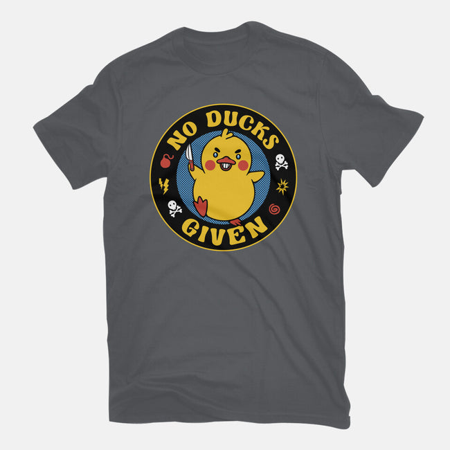 No Ducks Given Here-Mens-Basic-Tee-tobefonseca