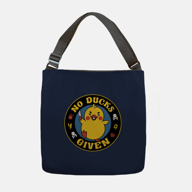 No Ducks Given Here-None-Adjustable Tote-Bag-tobefonseca