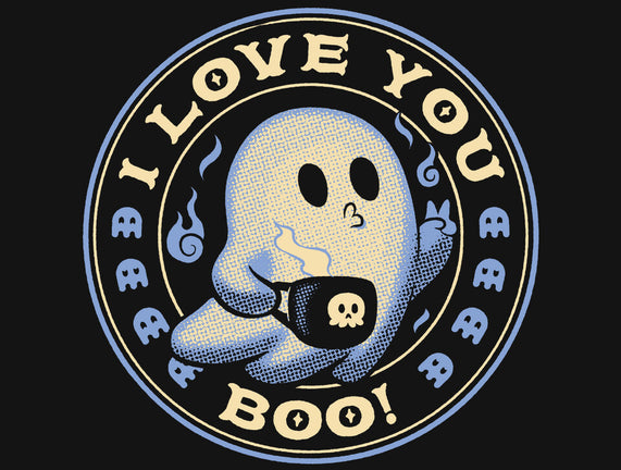 I Love You Boo Funny Ghost