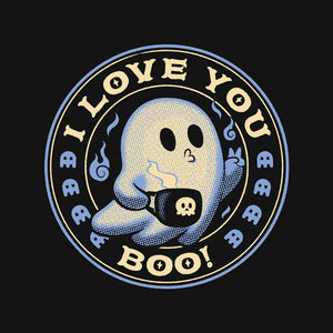 I Love You Boo Funny Ghost