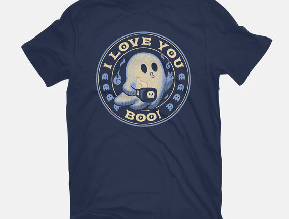 I Love You Boo Funny Ghost