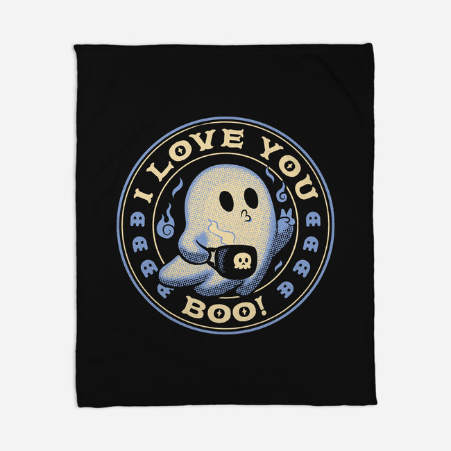 I Love You Boo Funny Ghost-None-Fleece-Blanket-tobefonseca