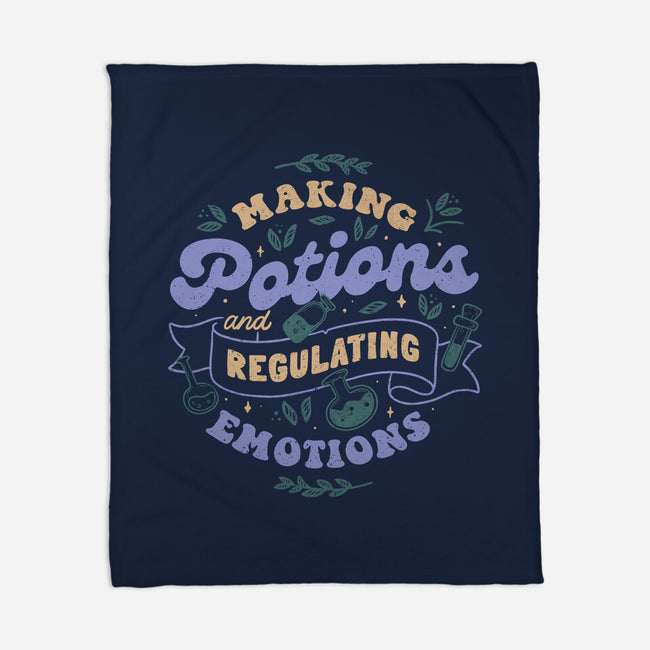 Making Potions And Regulating Emotions-None-Fleece-Blanket-tobefonseca