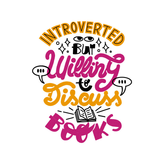 Willing To Discuss Books-Unisex-Crew Neck-Sweatshirt-tobefonseca