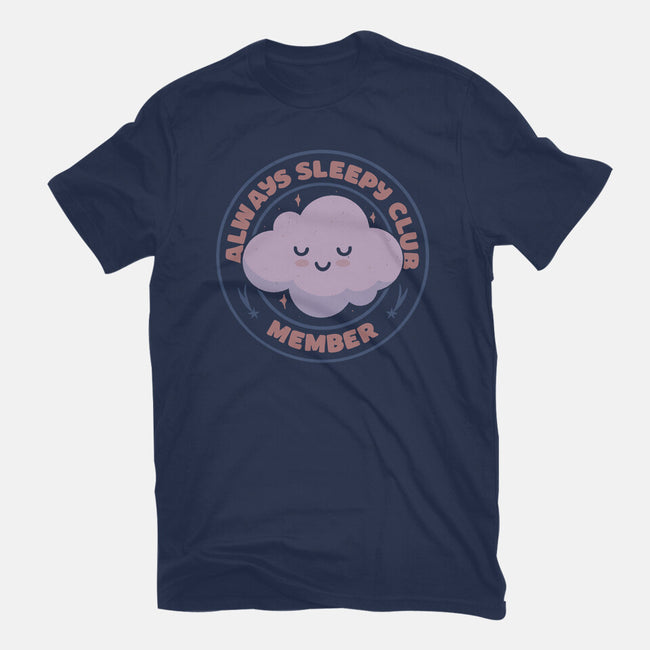 Always Sleepy Club Member-Unisex-Basic-Tee-tobefonseca