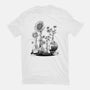 Science Flower Glassware-Unisex-Basic-Tee-tobefonseca