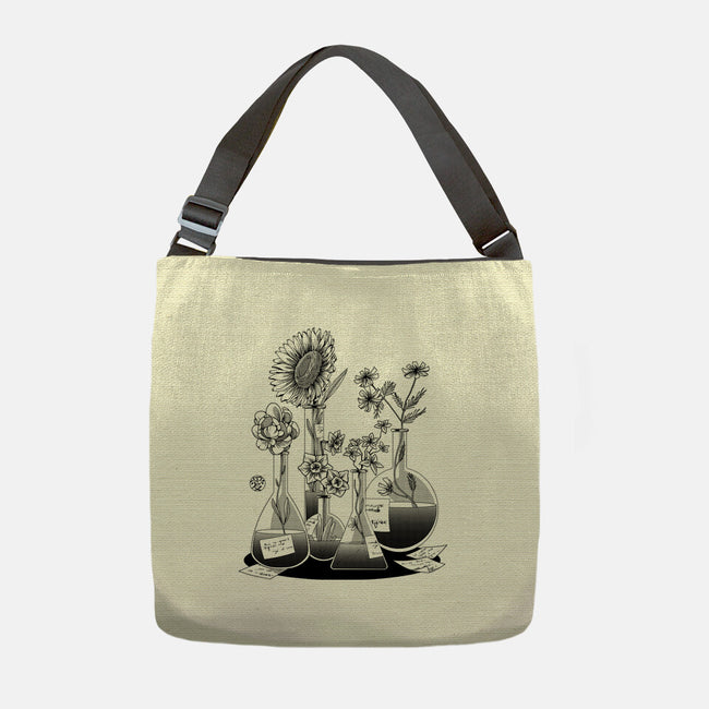 Science Flower Glassware-None-Adjustable Tote-Bag-tobefonseca