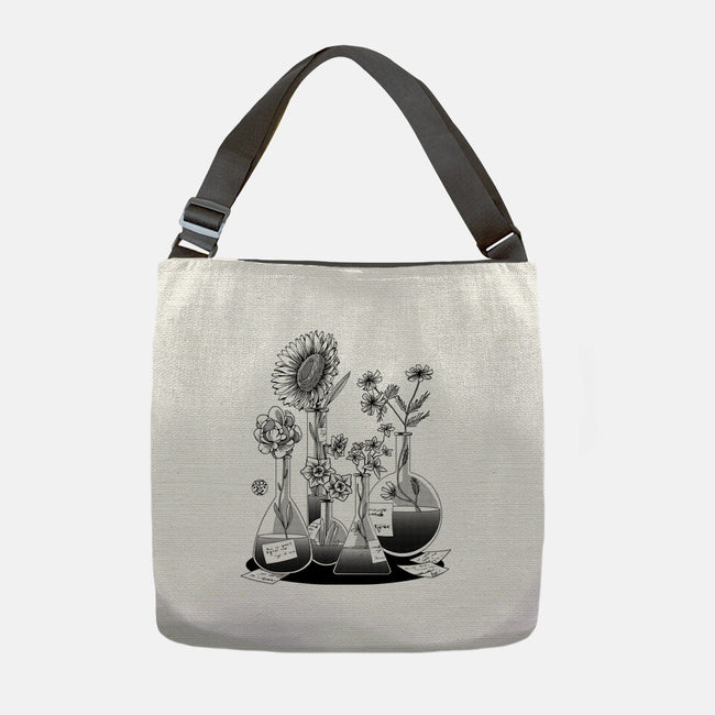 Science Flower Glassware-None-Adjustable Tote-Bag-tobefonseca