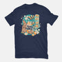 Capybara Japanese Orange Juice-Mens-Heavyweight-Tee-tobefonseca