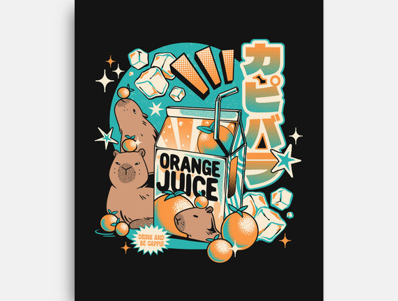 Capybara Japanese Orange Juice