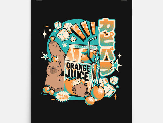 Capybara Japanese Orange Juice