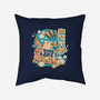 Capybara Japanese Orange Juice-None-Removable Cover w Insert-Throw Pillow-tobefonseca