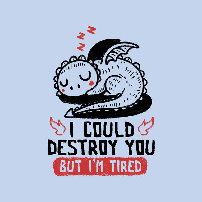 I Could Destroy You But I'm Tired-Unisex-Kitchen-Apron-koalastudio