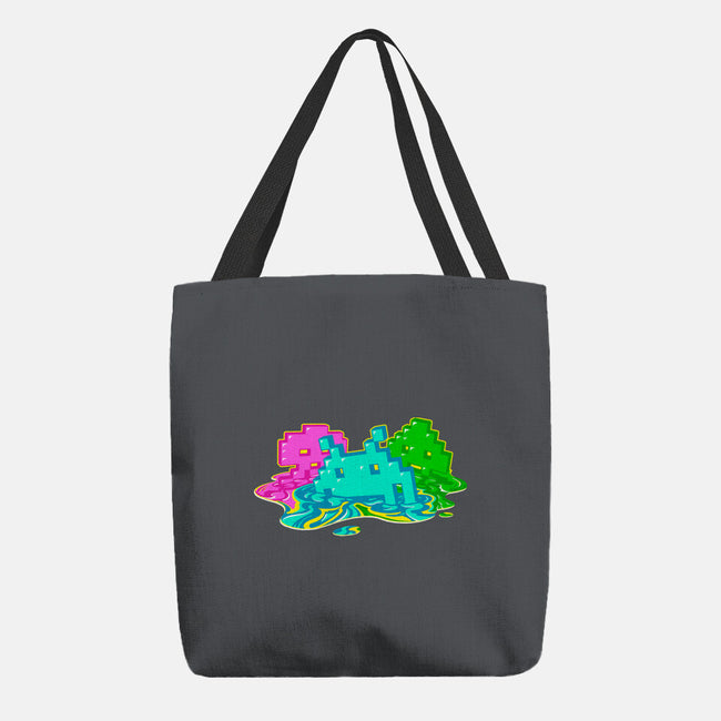 Melted Invaders-None-Basic Tote-Bag-Getsousa!