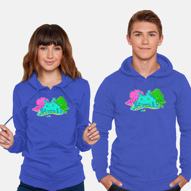 Melted Invaders-Unisex-Pullover-Sweatshirt-Getsousa!