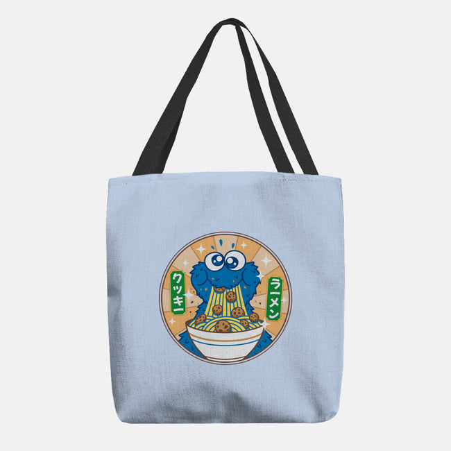 Cookie Ramen-None-Basic Tote-Bag-Getsousa!