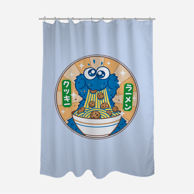 Cookie Ramen-None-Polyester-Shower Curtain-Getsousa!