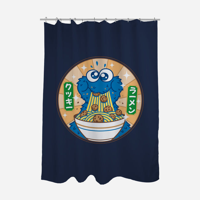 Cookie Ramen-None-Polyester-Shower Curtain-Getsousa!