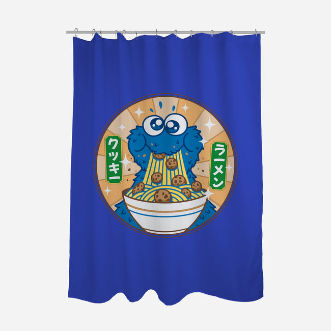 Cookie Ramen-None-Polyester-Shower Curtain-Getsousa!