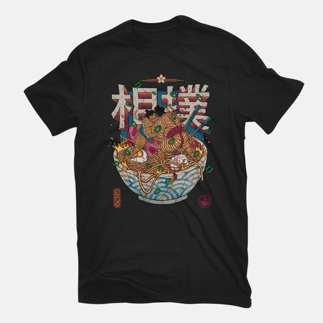 Sumo Ramen-Womens-Fitted-Tee-Getsousa!