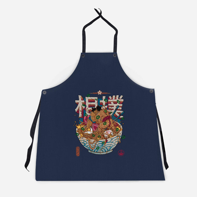 Sumo Ramen-Unisex-Kitchen-Apron-Getsousa!