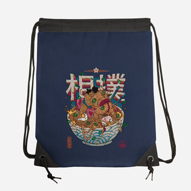 Sumo Ramen-None-Drawstring-Bag-Getsousa!