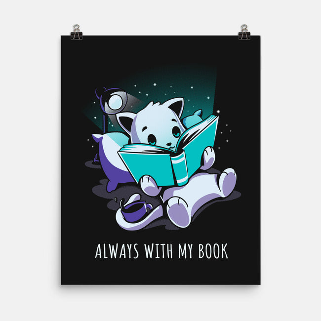 Always With My Book-None-Matte-Poster-yumie