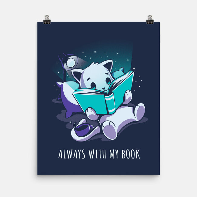 Always With My Book-None-Matte-Poster-yumie