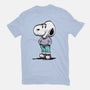 A Chill Beagle-Womens-Basic-Tee-zascanauta