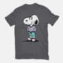 A Chill Beagle-Unisex-Basic-Tee-zascanauta