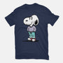 A Chill Beagle-Womens-Basic-Tee-zascanauta