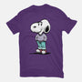 A Chill Beagle-Womens-Basic-Tee-zascanauta