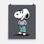 A Chill Beagle-None-Matte-Poster-zascanauta