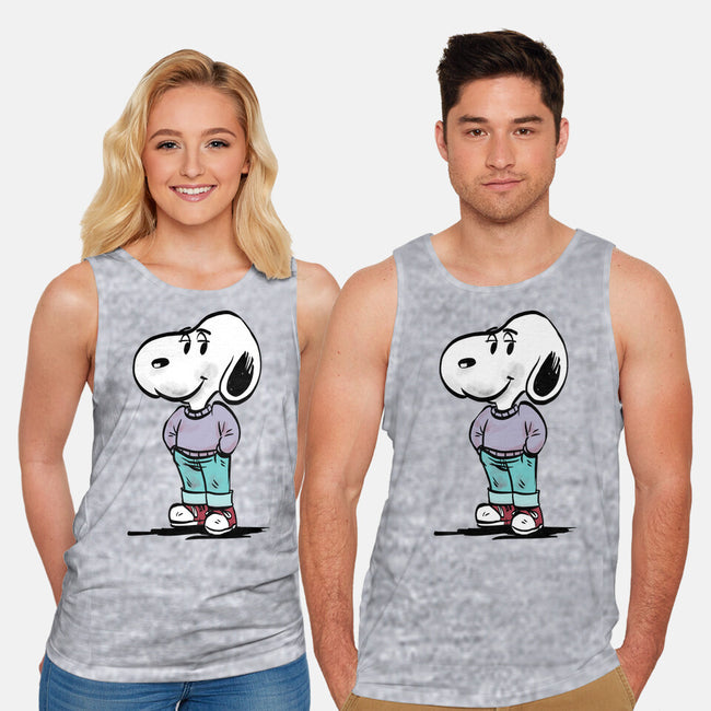 A Chill Beagle-Unisex-Basic-Tank-zascanauta