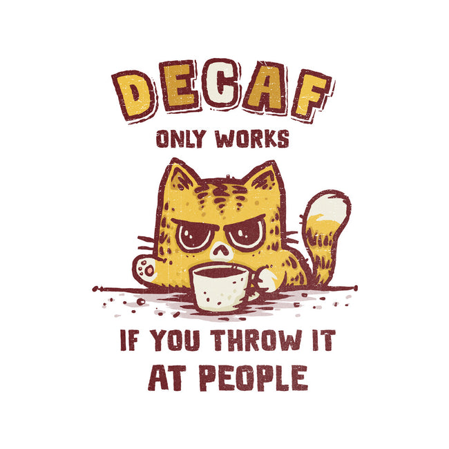 I Hate Decaf-None-Glossy-Sticker-kg07