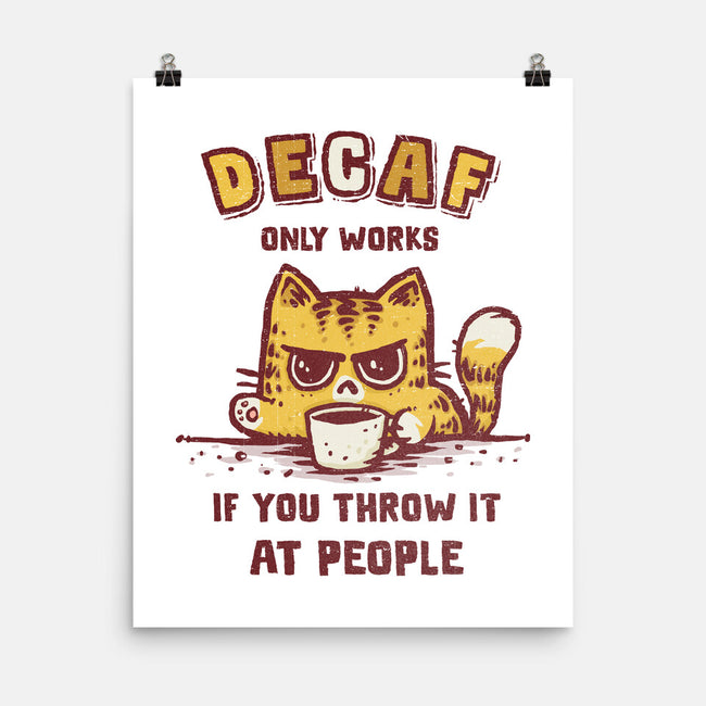 I Hate Decaf-None-Matte-Poster-kg07