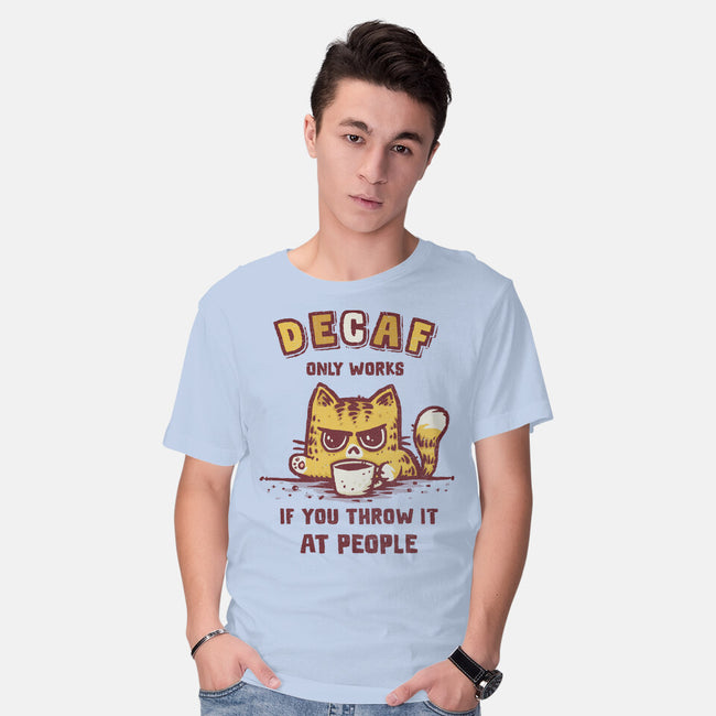 I Hate Decaf-Mens-Basic-Tee-kg07