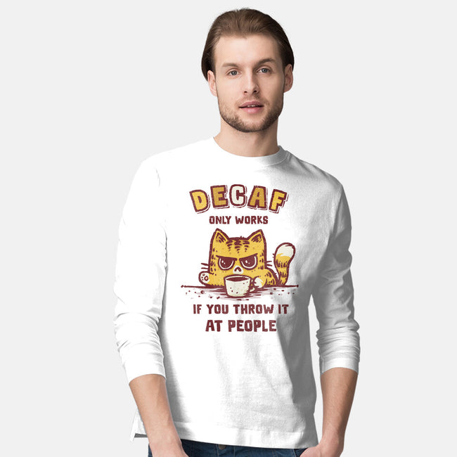 I Hate Decaf-Mens-Long Sleeved-Tee-kg07