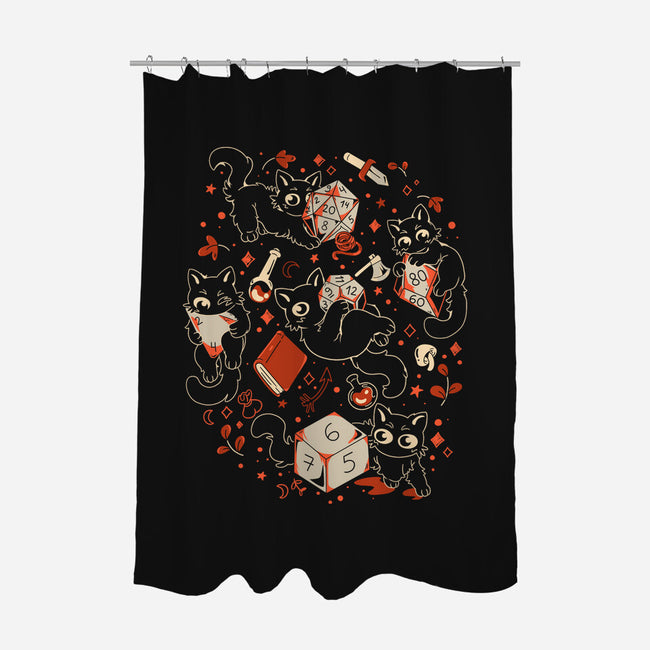 RPG Cats-None-Polyester-Shower Curtain-yumie