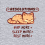 Resolution To Sleep-Womens-Basic-Tee-TechraNova