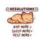 Resolution To Sleep-Womens-Basic-Tee-TechraNova