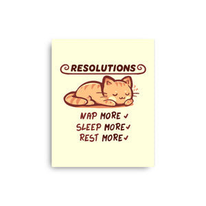 Resolution To Sleep