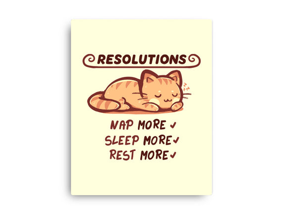 Resolution To Sleep