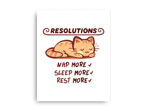 Resolution To Sleep