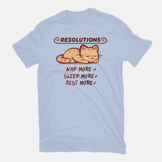 Resolution To Sleep-Mens-Premium-Tee-TechraNova