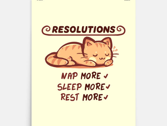 Resolution To Sleep