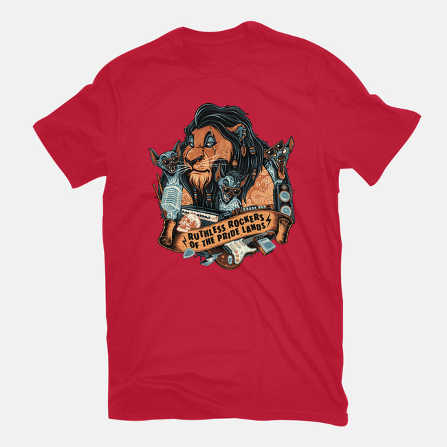 Ruthless Rockers-Womens-Basic-Tee-glitchygorilla