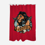 Ruthless Rockers-None-Polyester-Shower Curtain-glitchygorilla