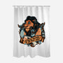 Ruthless Rockers-None-Polyester-Shower Curtain-glitchygorilla